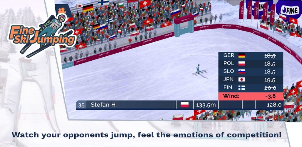 Screenshot 3: Fine Ski Jumping