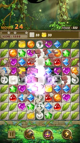 Screenshot 8: Jewels Jungle : Match 3 Puzzle