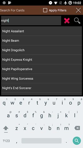 Screenshot 6: Database for Yugioh Cards