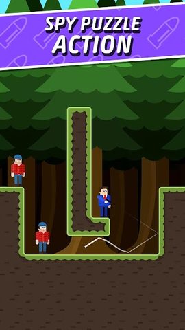 Screenshot 1: Mr Bullet - Spy Puzzles
