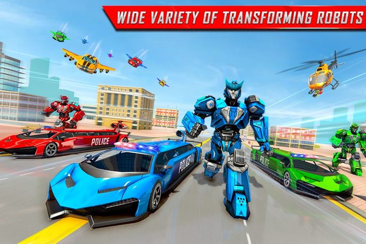 Screenshot 3: Limo Robot Car Game:Robot Game