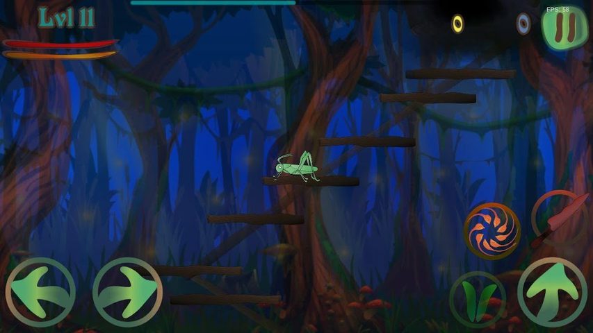 Screenshot 2: Insect Adventures: Jumping Gra