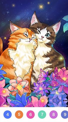 Screenshot 3: Paint.ly Color by Number - Fun Coloring Art Book