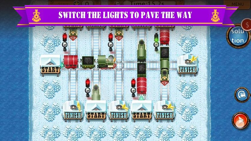 Screenshot 4: Rail Maze 2 : Train puzzler