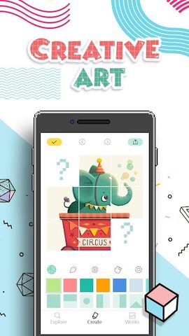 Screenshot 1: Creative Art - Pixel Image Edi