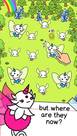 Screenshot 2: Fairy Evolution: Magic Idle