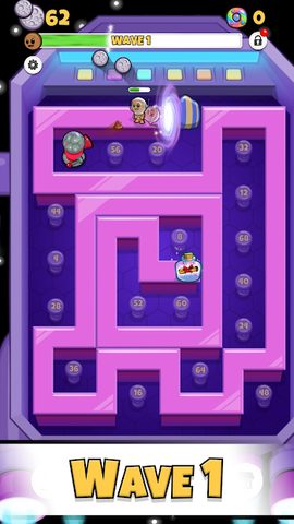 Screenshot 3: Cookies TD - Idle Tower Defense Games