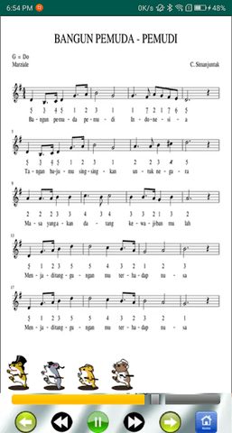 Screenshot 2: lagu wajib nasional