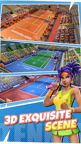 Screenshot 2: Tennis Go: World Tour 3D