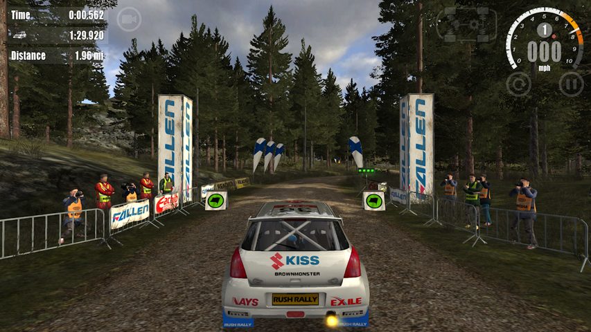 Screenshot 1: Rush Rally 3