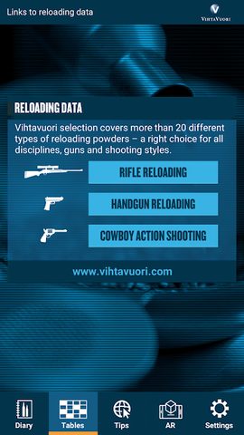 Screenshot 5: Vihtavuori Reload