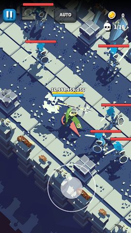 Screenshot 13: 신들의 던전 : 신 키우기 액션 RPG