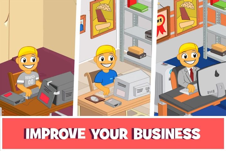 Screenshot 3: Burger Clicker - Idle Money Billionaire Business