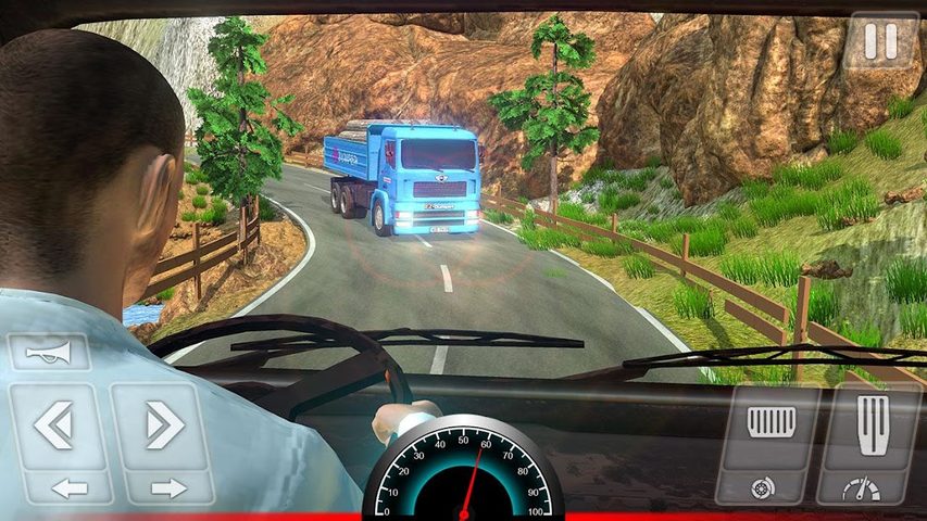 Screenshot 1: Offline Cargo Truck Games 3D