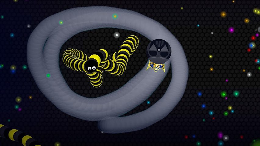 Screenshot 6: Snaky .io - MMO Worm Battle