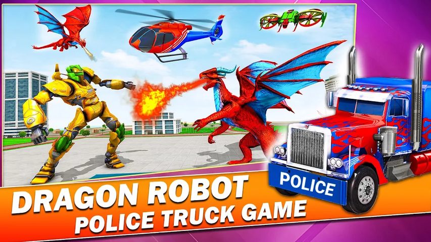 Screenshot 20: Dragon Robot Car Games 3d