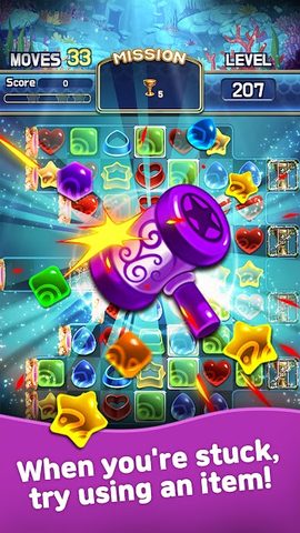 Screenshot 6: Jewel Abyss: Match3 puzzle