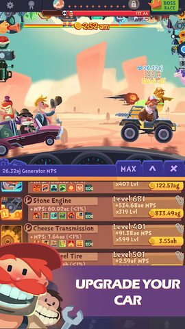 Screenshot 2: Clicker Racing