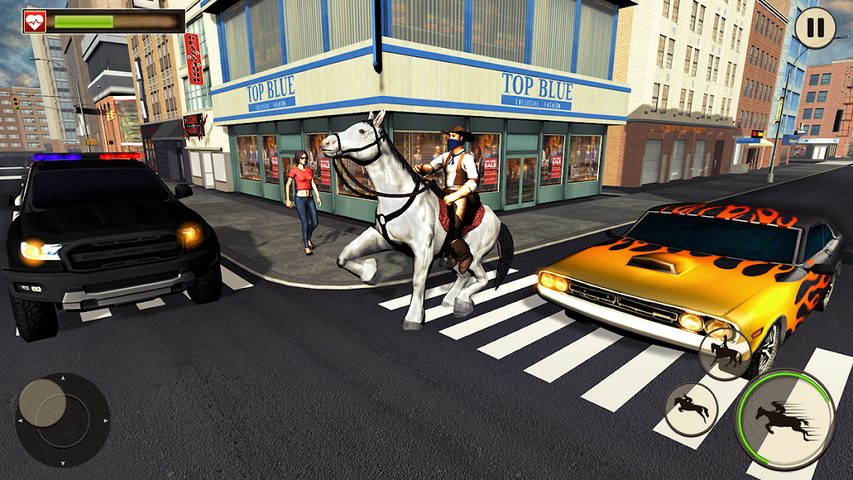 Screenshot 4: Horse Racing Taxi Driver Games