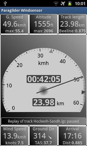 Screenshot 4: Paraglider Dashboard