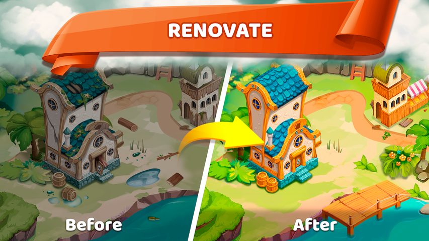 Screenshot 1: Find the differences 1000+ Levels