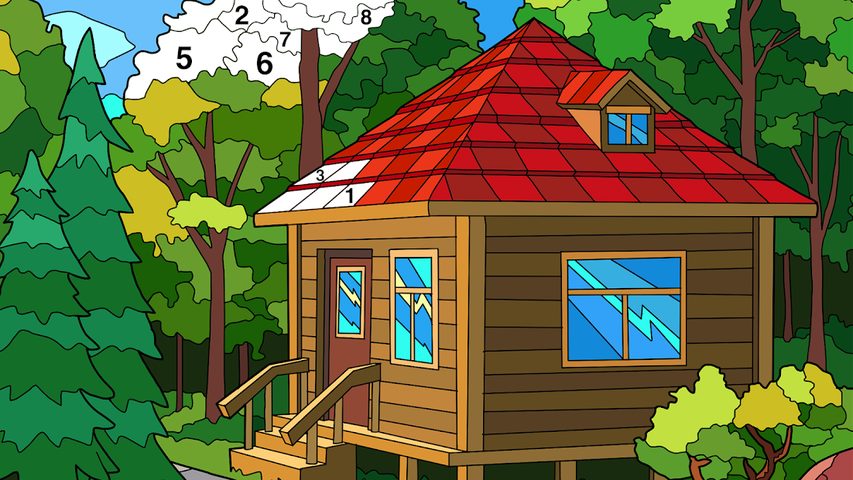 Screenshot 8: Coloring Book: Color by Number