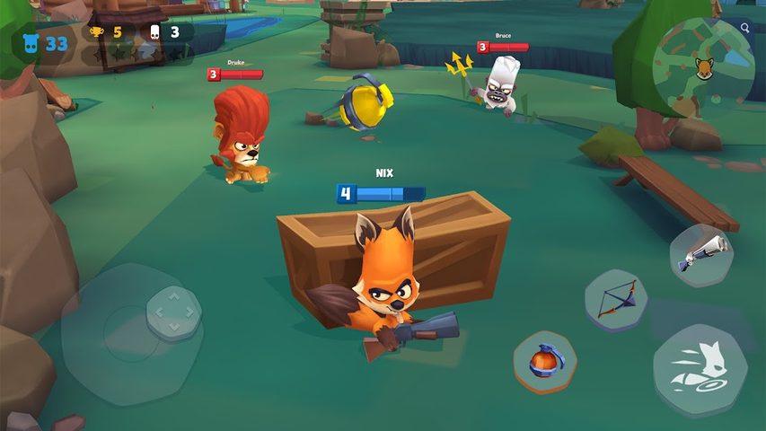 Screenshot 1: Zooba: Zoo Battle Royale Game