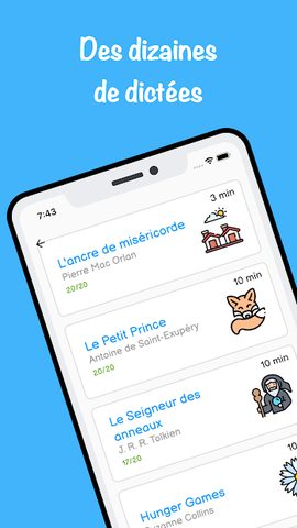 Screenshot 2: Dictée