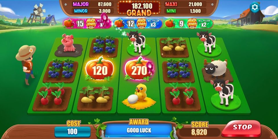 Screenshot 3: Happy Farm Slots