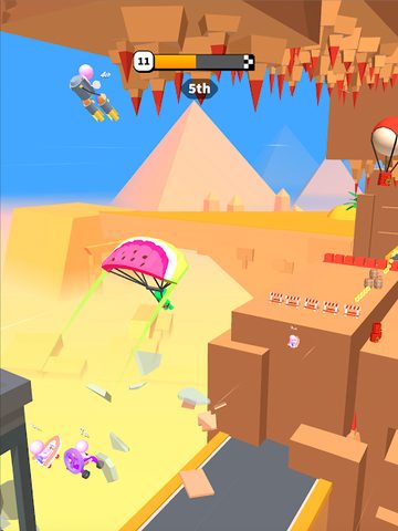 Screenshot 15: Road Glider - Flying Game