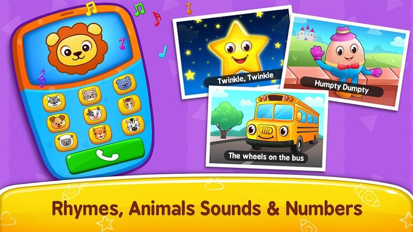 Screenshot 1: Baby Games - Piano, Baby Phone, First Words