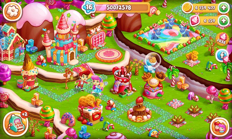 Screenshot 16: Candy Farm: Cake & cookie city