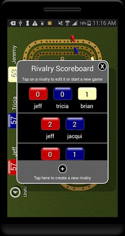 Screenshot 4: Cribbage Pegboard