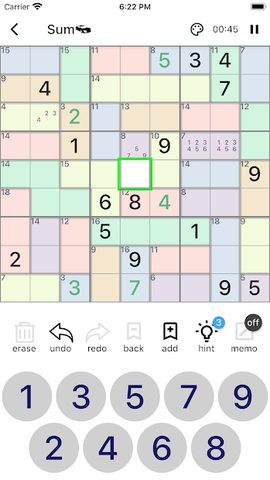 Screenshot 4: All Sudoku - 5 kinds of sudoku puzzle in one app