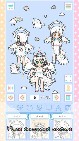 Screenshot 4: Pastel Friends : Dress Up Game