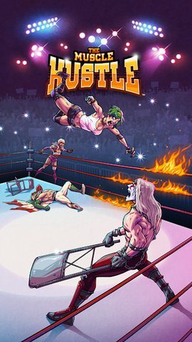 Screenshot 1: The Muscle Hustle: Slingshot Wrestling Game