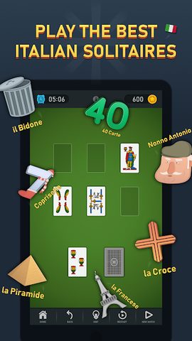 Screenshot 2: Italian Solitaires Collection