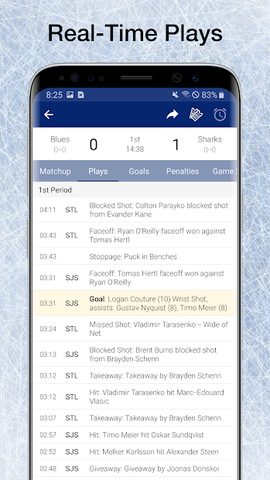 Screenshot 10: Scores App: NHL Hockey Plays, Stats & Schedules