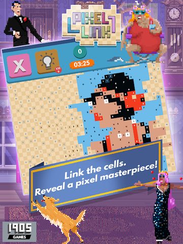 Screenshot 8: Pixel Links: The Relaxing Coloring Puzzle Game