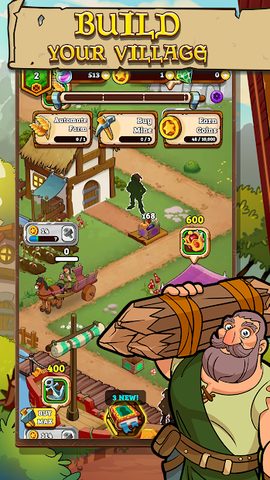 Screenshot 1: Royal Idle: Medieval Quest