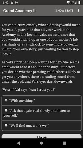 Screenshot 3: Grand Academy II: Attack of the Sequel