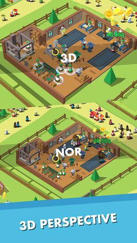 Screenshot 2: Idle Medieval Town - Tycoon, Clicker, Medieval