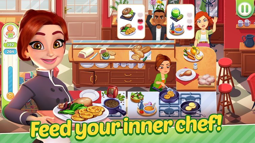 Screenshot 2: Delicious World - Cooking Game