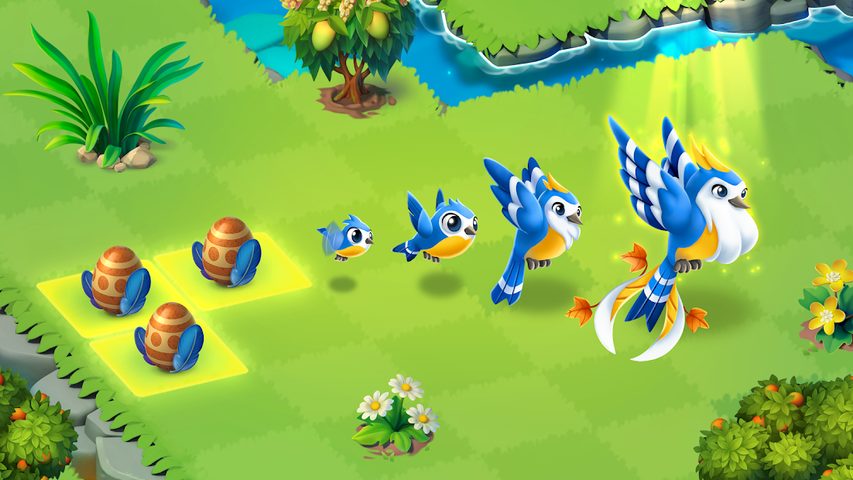 Screenshot 2: Merge Gardens