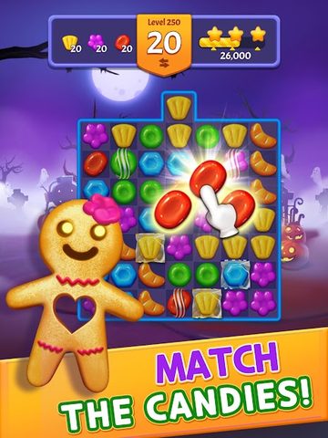 Screenshot 14: Spooky Cookie Party : Sweet Blast Puzzle Games
