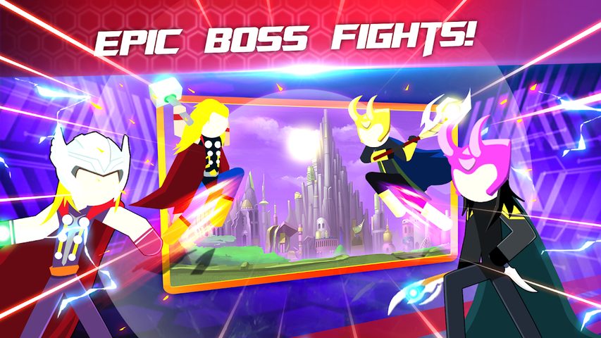Screenshot 4: Super Stickman Heroes Fight