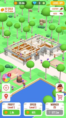 Screenshot 4: Idle Jungle: Survival Builder