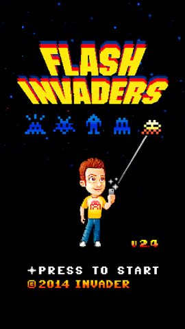 Screenshot 1: FlashInvaders
