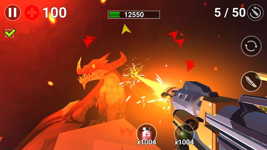 Screenshot 1: Pixel Zombie