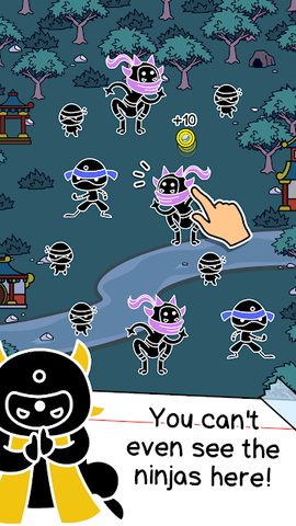 Screenshot 2: Ninja Evolution: Idle Warriors